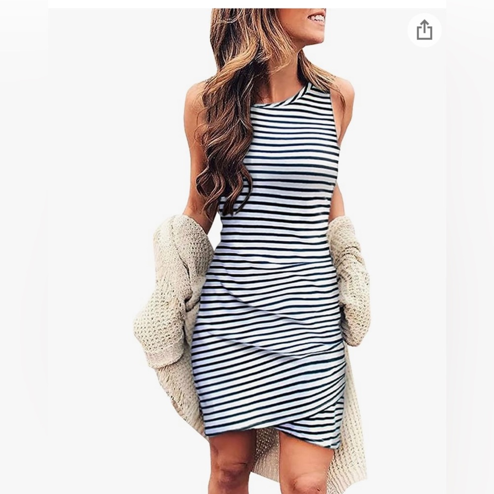 BTFBM Women's Sleeveless Tank Dress